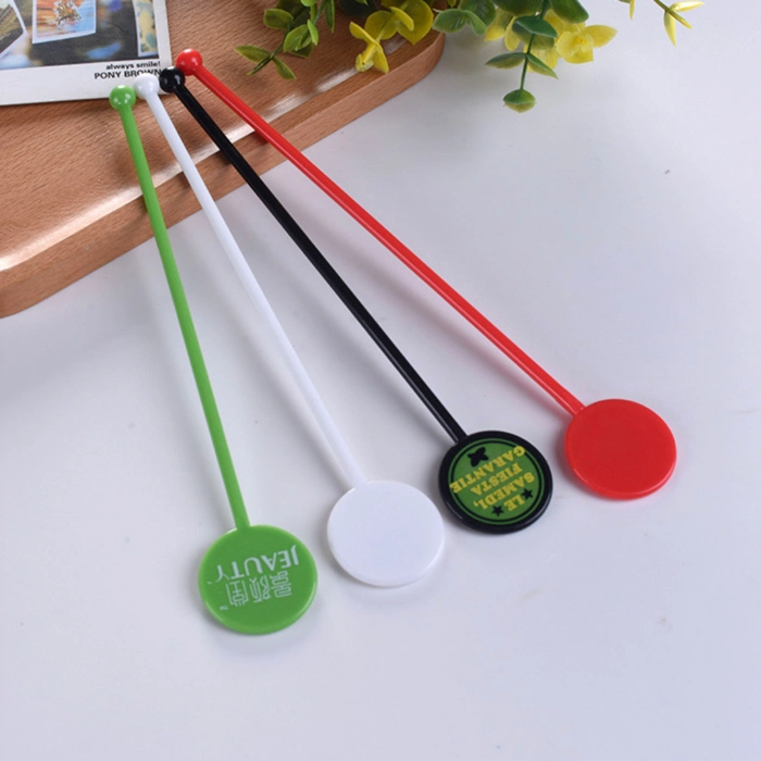 18cm/16cm Custom Plastic Cocktail Stirrer/Swizzle Stick/Coffee Stirrer/Hotel Stirrers